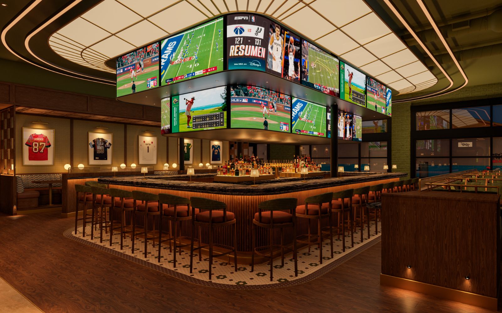 The Grandstand at Hail Mary Social Club
